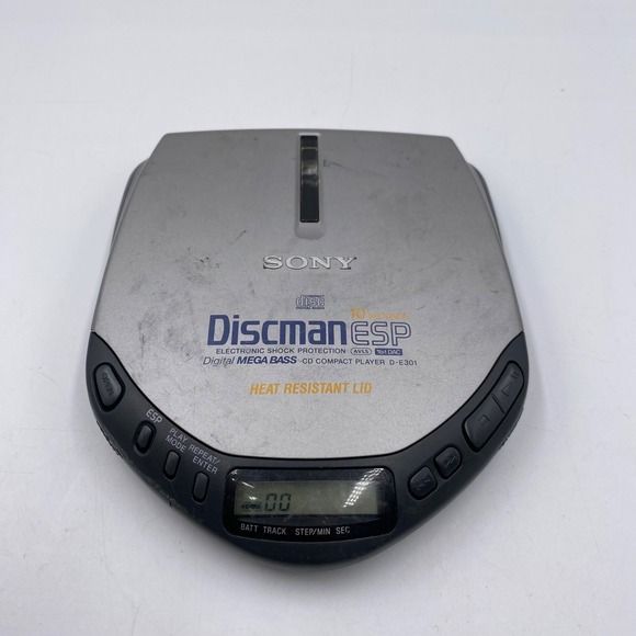 Sony Discman ESP D-E301 Portable CD Player Digital Mega Bass Heat Resist - Picture 1 of 10